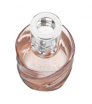 Lampe Berger Geschenkset Spirale rose amber / bernstein inkl. 250ml Rhubarb Radiance