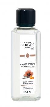 Lampe Berger Geschenkset Spirale schwarz / transparent inkl. 250ml Velvet de Orient