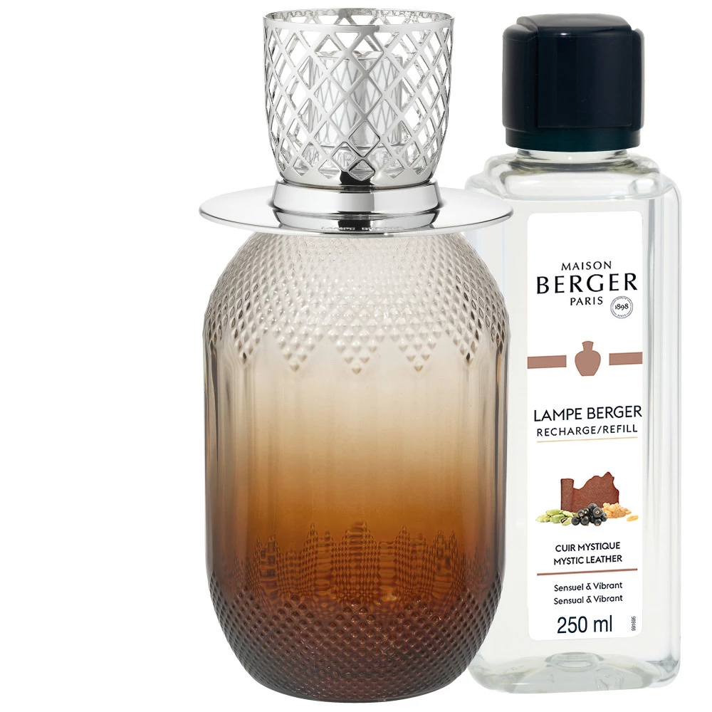 Lampe Berger Geschenkset Evanescence Rehbraun inkl. 250ml Kraftvolles Leder Lampe Berger Geschenkset Evanescence Rehbraun inkl. 250ml Kraftvolles Leder