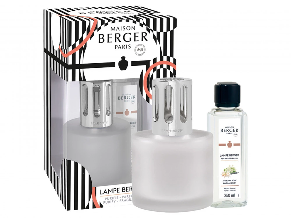 Lampe Berger Geschenkset Illusion Satiniert inkl. 250 ml Angélique Noire Lampe Berger Geschenkset Illusion Satiniert inkl. 250 ml Angélique Noire