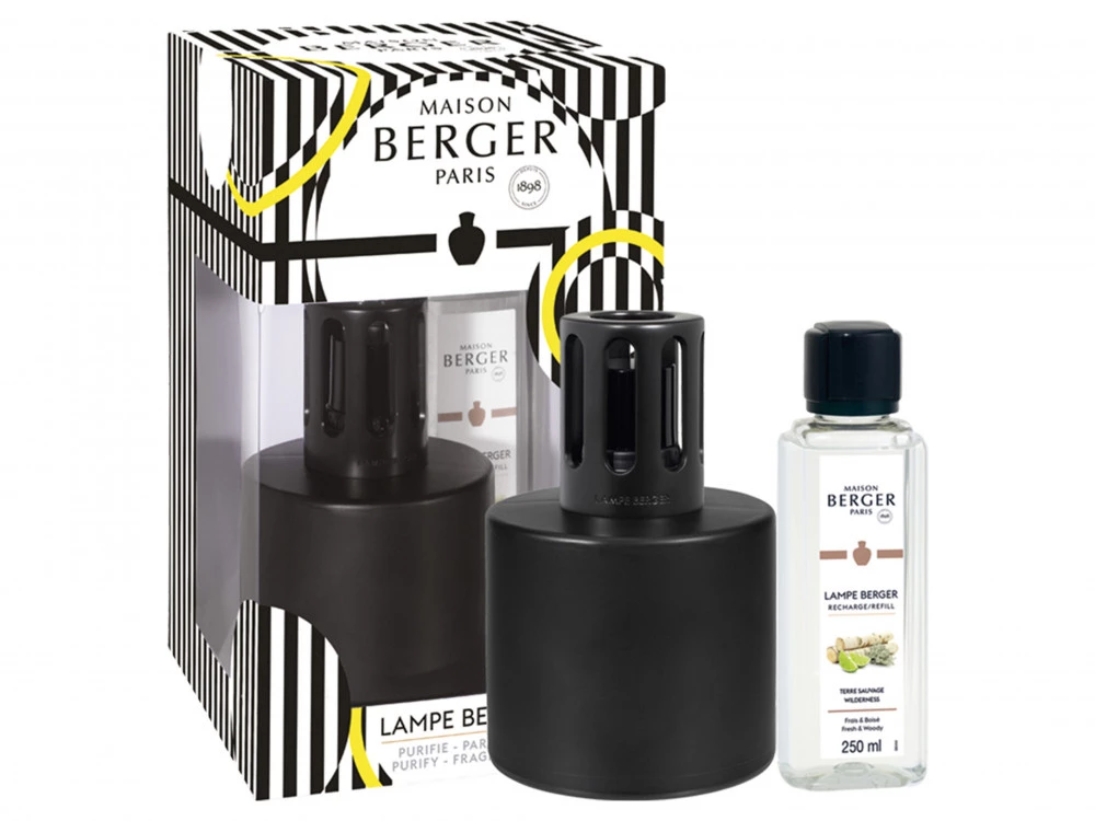 Lampe Berger Geschenkset Illusion Schwarz inkl. 250 ml Unberührte Landschaft Lampe Berger Geschenkset Illusion Schwarz inkl. 250 ml Unberührte Landschaft